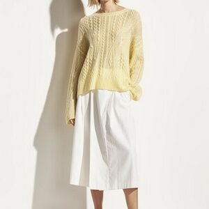 Sunny Yellow Size XS Vince Cashmere Sweater